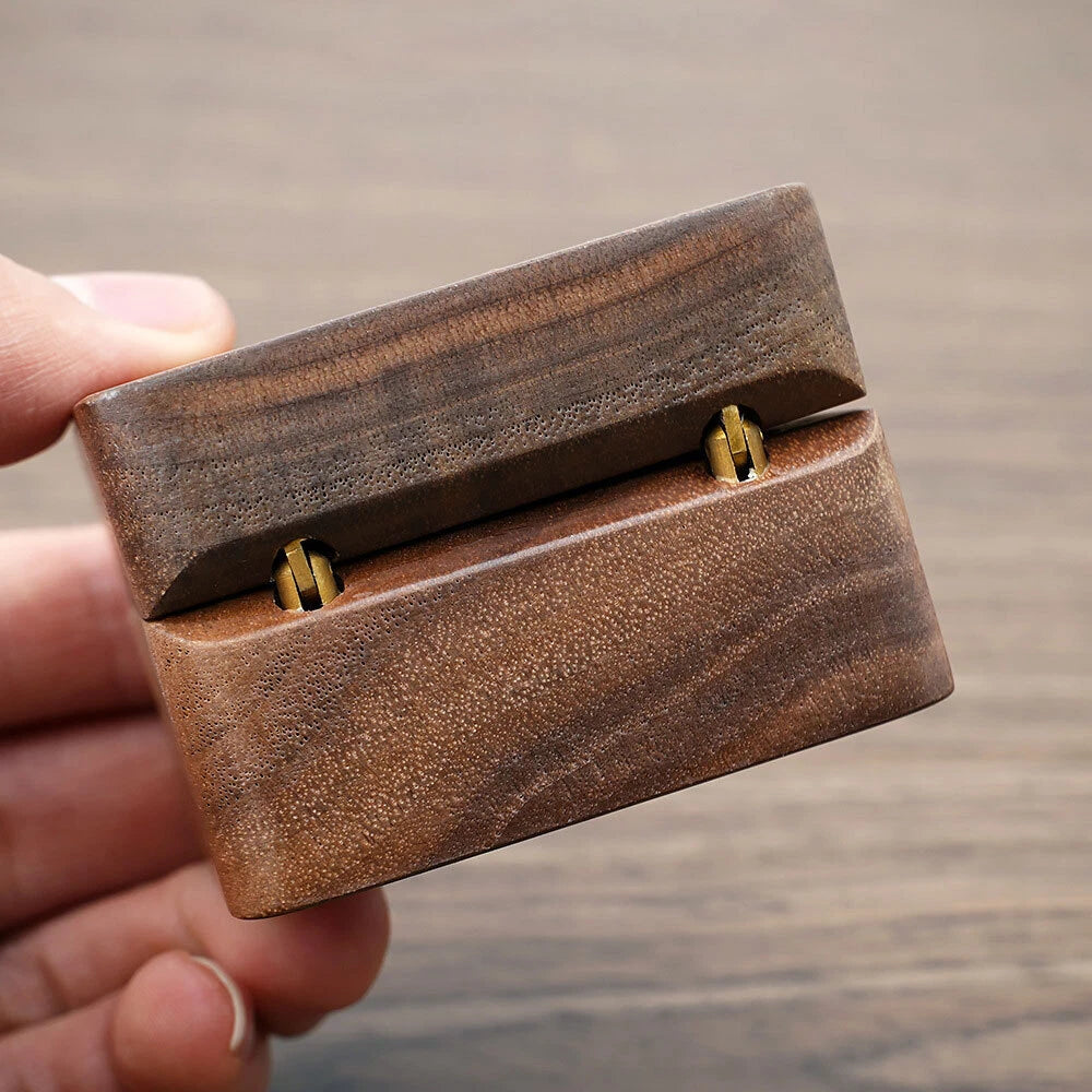 Case Wooden Lover Ring Display Box Jewelry Box Storage Holder Ring Storage Box## | eBay