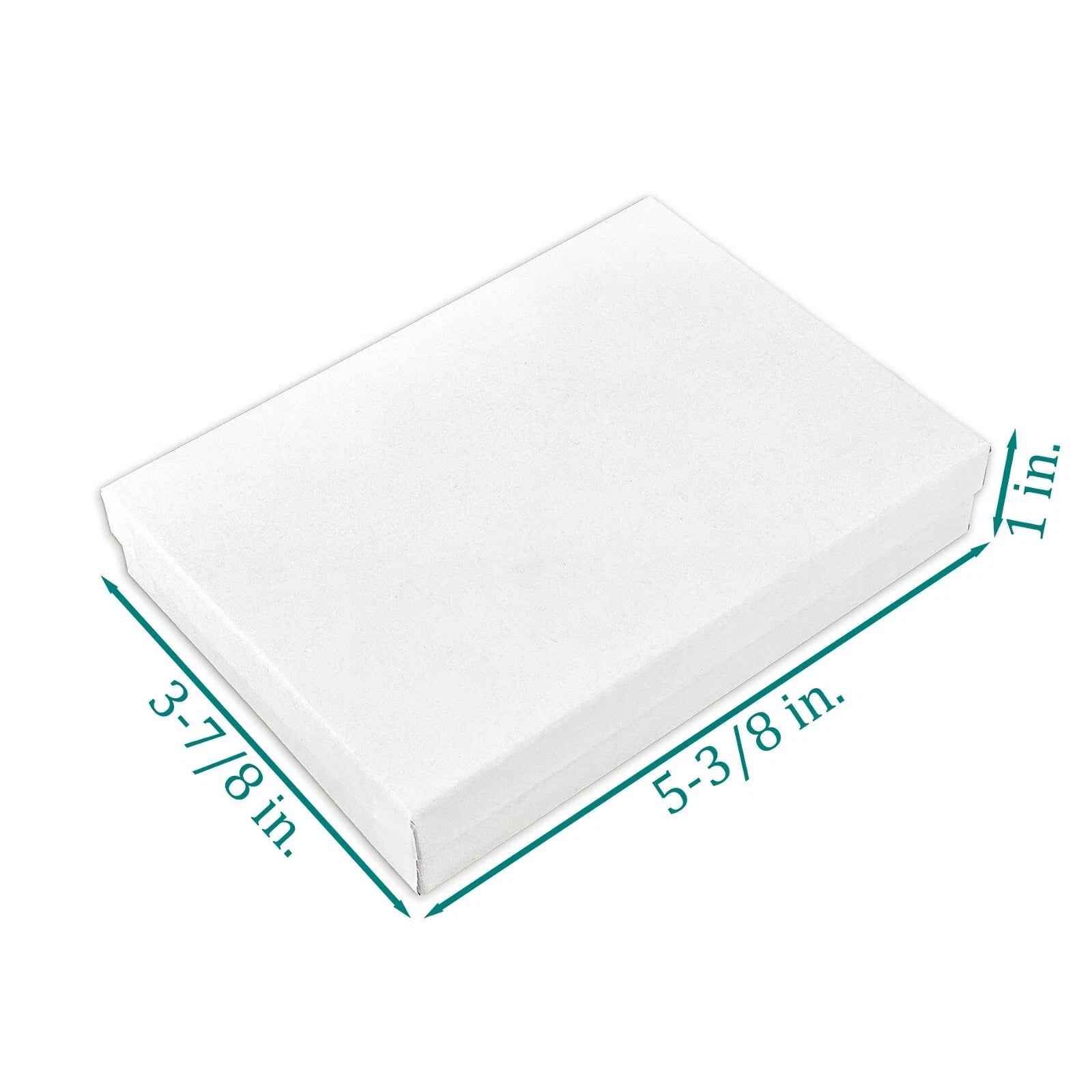 BULK Cardboard Kraft Paper JEWELRY GIFT BOXES Cotton Filled WHITE - for Shipping | eBay