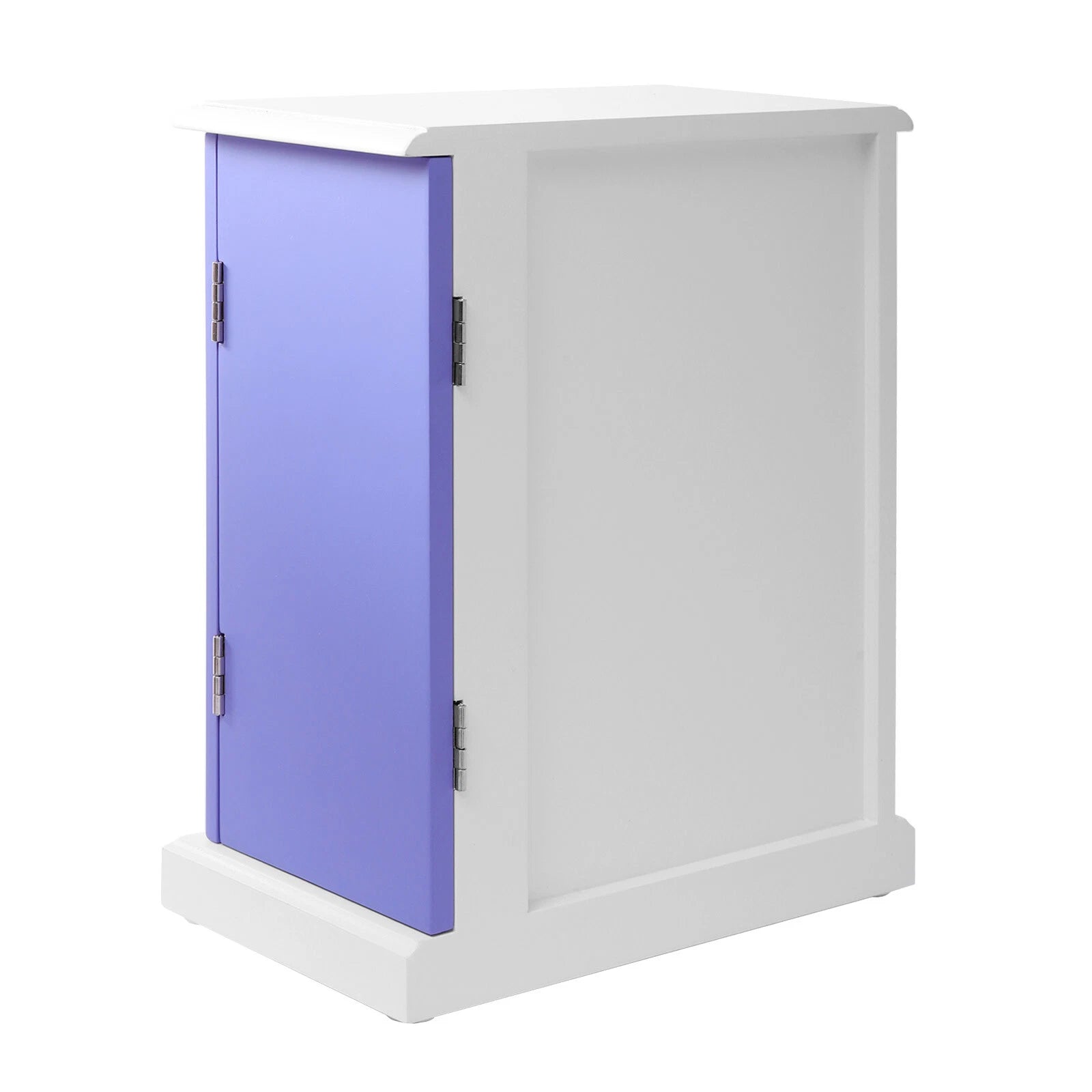 Jewelry Box Bracelets Rings Storage Organizer 4 Drawers Purple w/Built-in Mirror | eBay