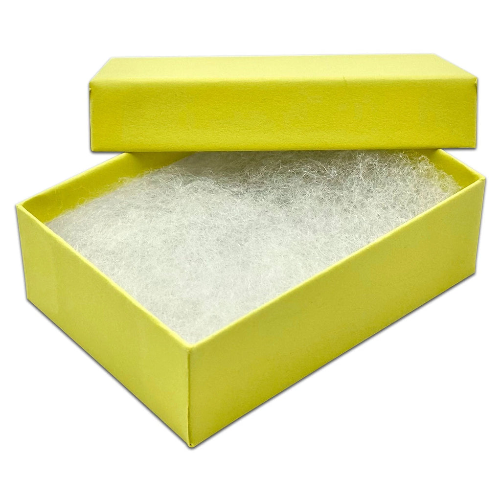 BULK 3.2x2.2x1 Cardboard #32 JEWELRY GIFT BOXES Cotton Fill Kraft Small Shipping | eBay