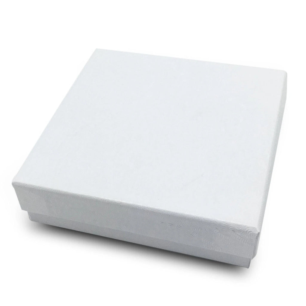BULK 3.5x3.5x1 Cardboard #33 JEWELRY GIFT BOXES Cotton Fill Kraft Paper Shipping | eBay