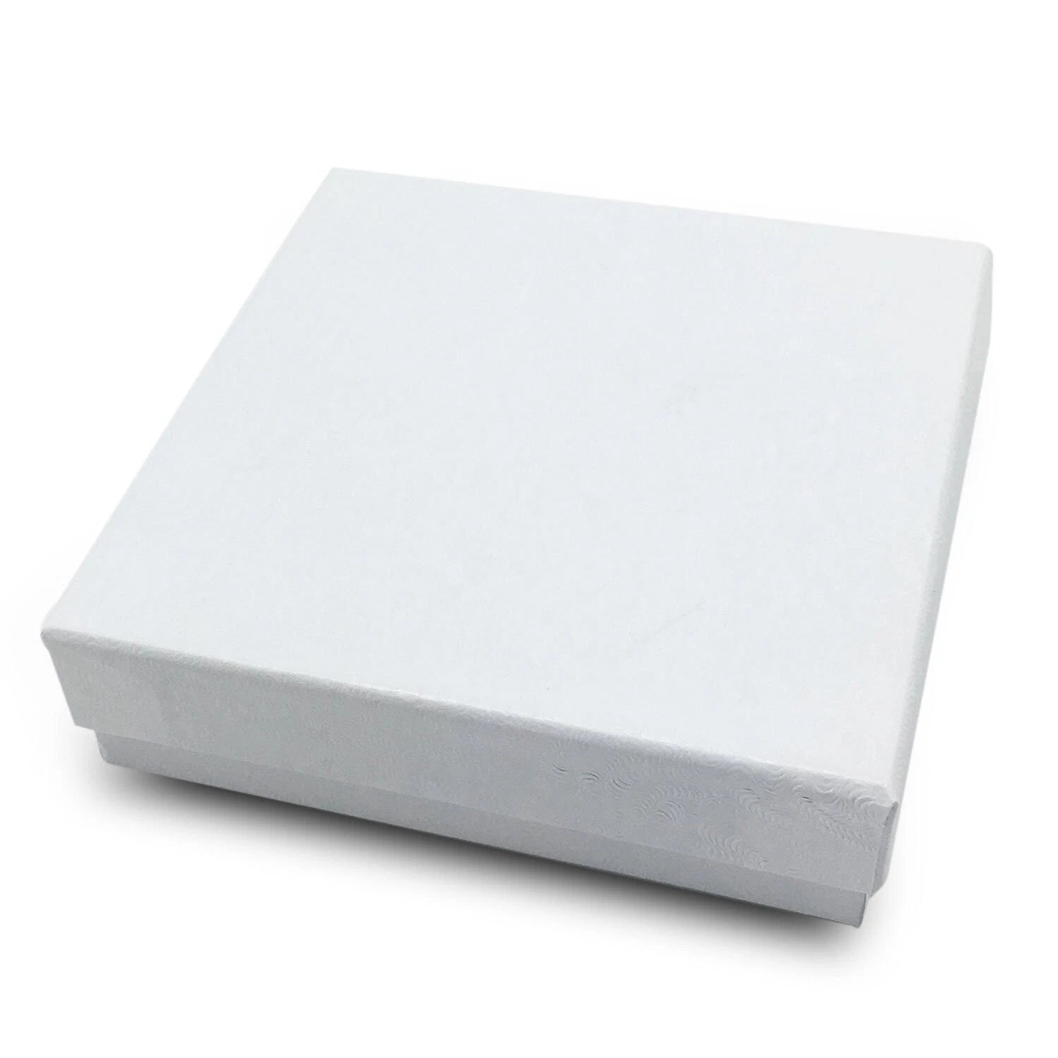 BULK 3.5x3.5x1 Cardboard #33 JEWELRY GIFT BOXES Cotton Fill Kraft Paper Shipping | eBay