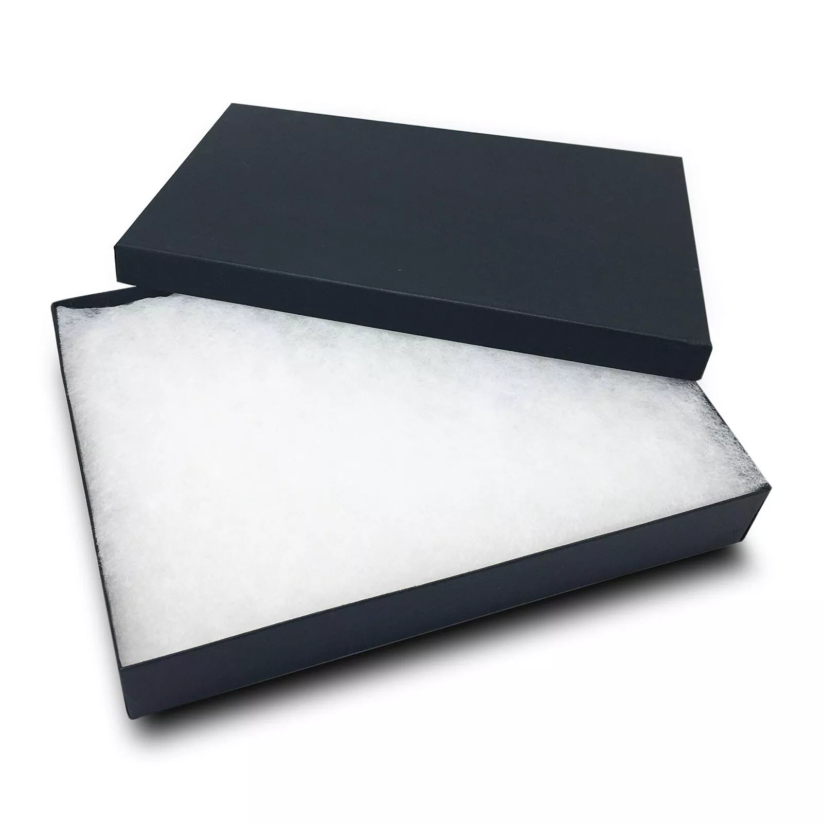 BULK Cardboard Kraft Paper JEWELRY GIFT BOXES Cotton Filled BLACK - for Shipping | eBay