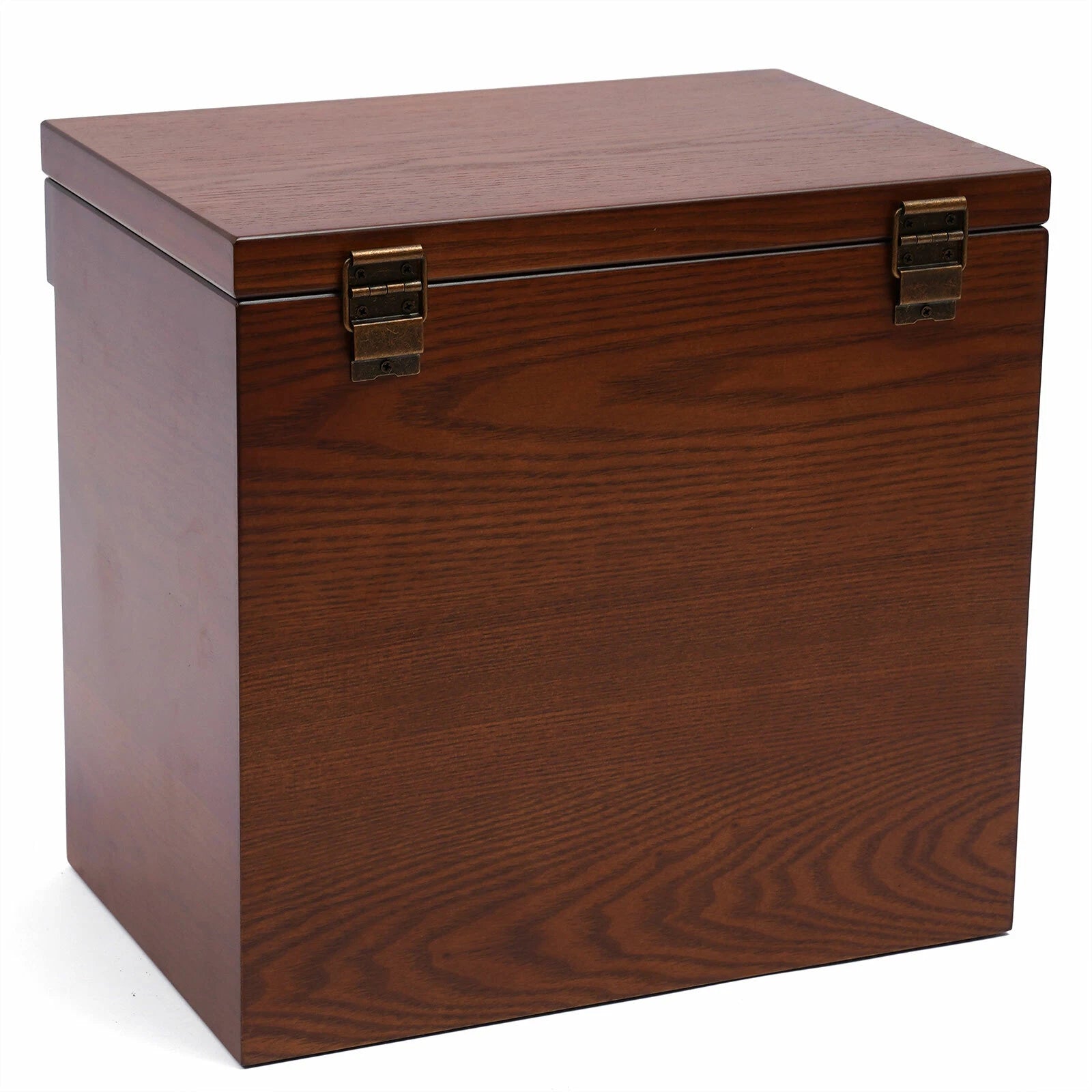 6 Layers Wooden Jewelry Case Necklace Watches Storage Box With Mirror Women | eBay