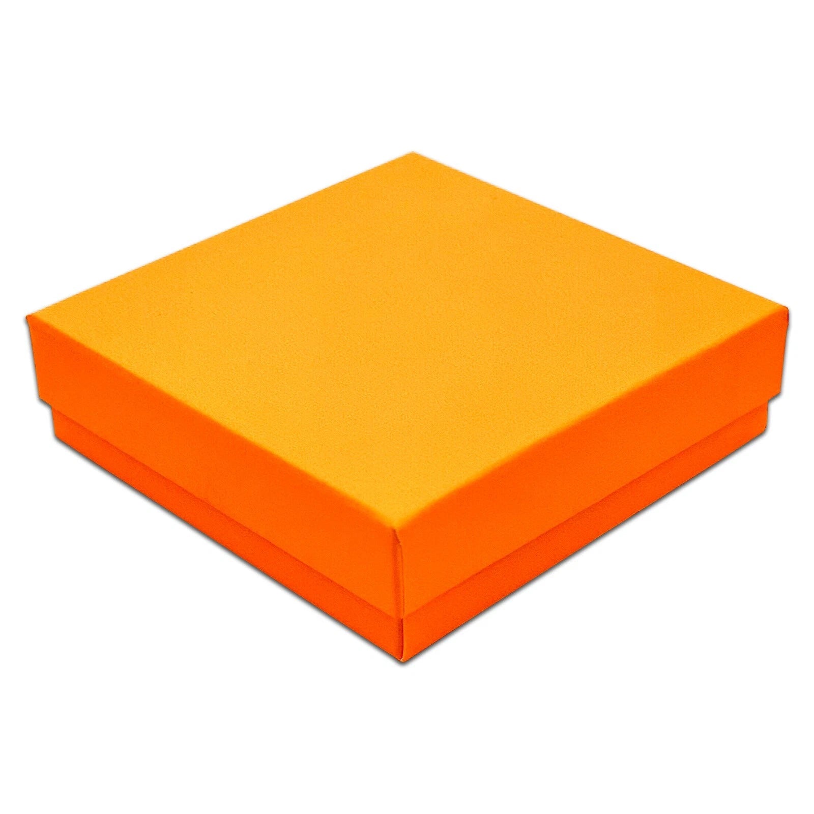 BULK 3.5x3.5x1 Cardboard #33 JEWELRY GIFT BOXES Cotton Fill Kraft Paper Shipping | eBay