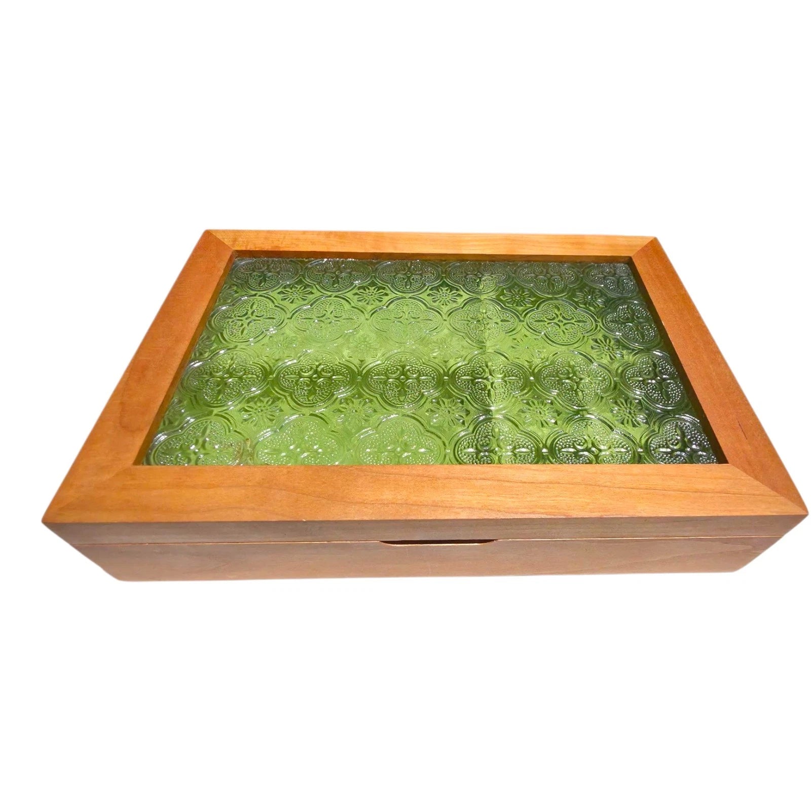 Cherry Wood Jewelry Box Magnetic Closure Elegant Gift for Women Jewelry Storage | eBay