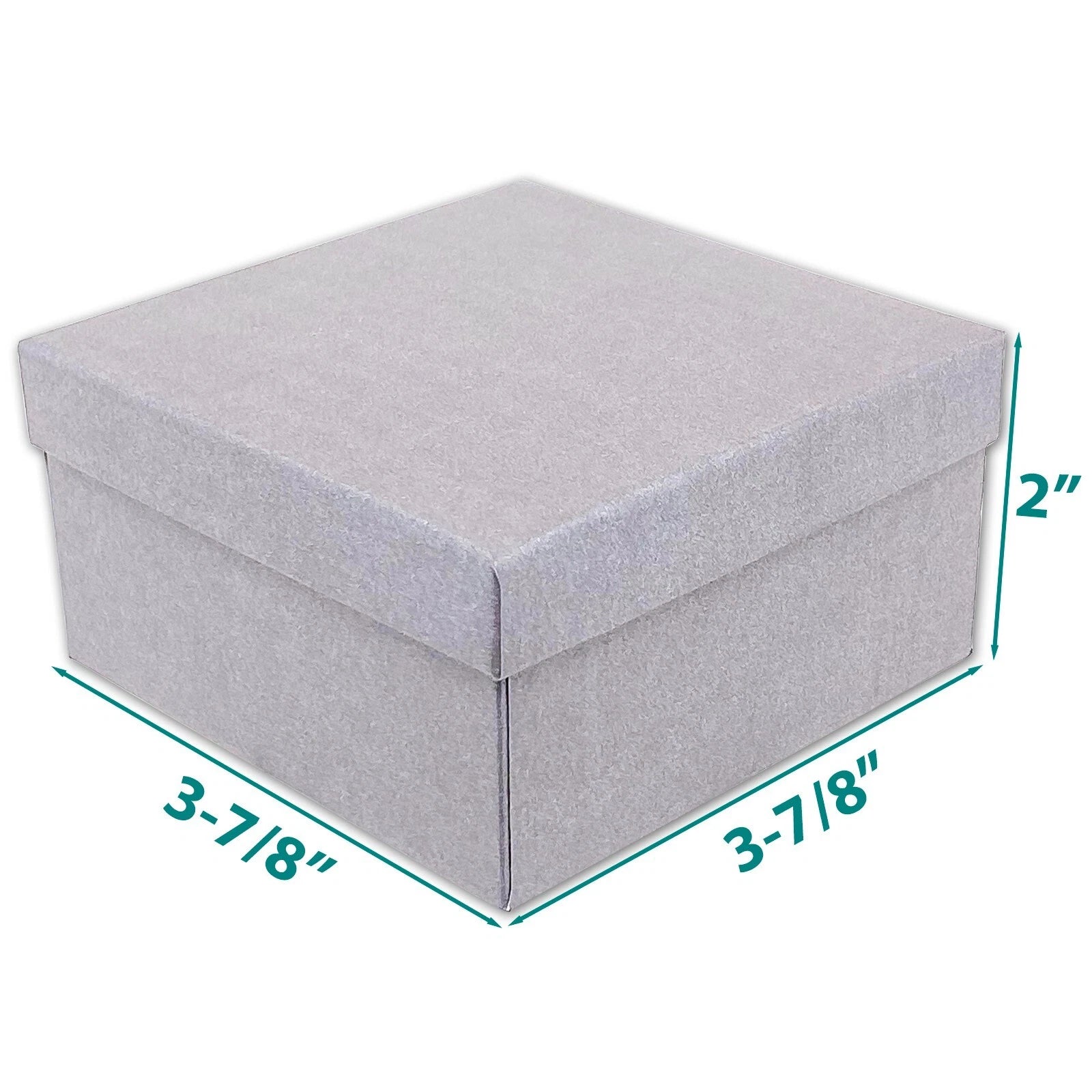 BULK Cardboard Kraft Paper JEWELRY GIFT BOXES Cotton Filled GRAY - for Shipping | eBay