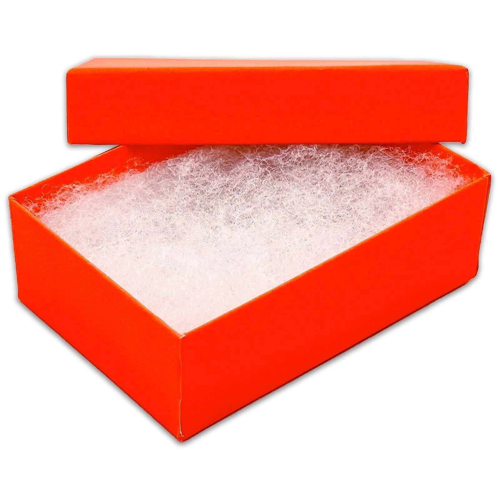 BULK 3.2x2.2x1 Cardboard #32 JEWELRY GIFT BOXES Cotton Fill Kraft Small Shipping | eBay