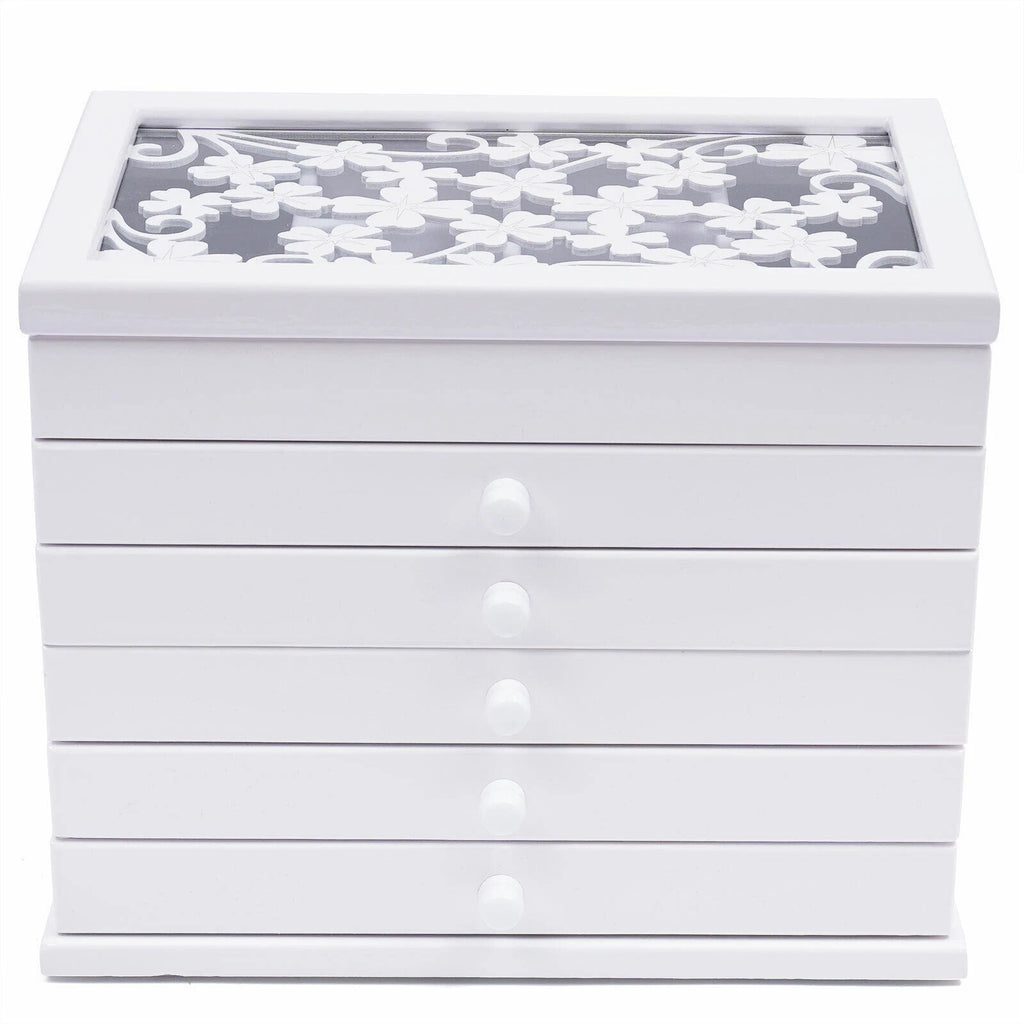 Jewelry Box Organizer for Women Girls Large Jewelry Storage Case with Drawers🔥 | eBay