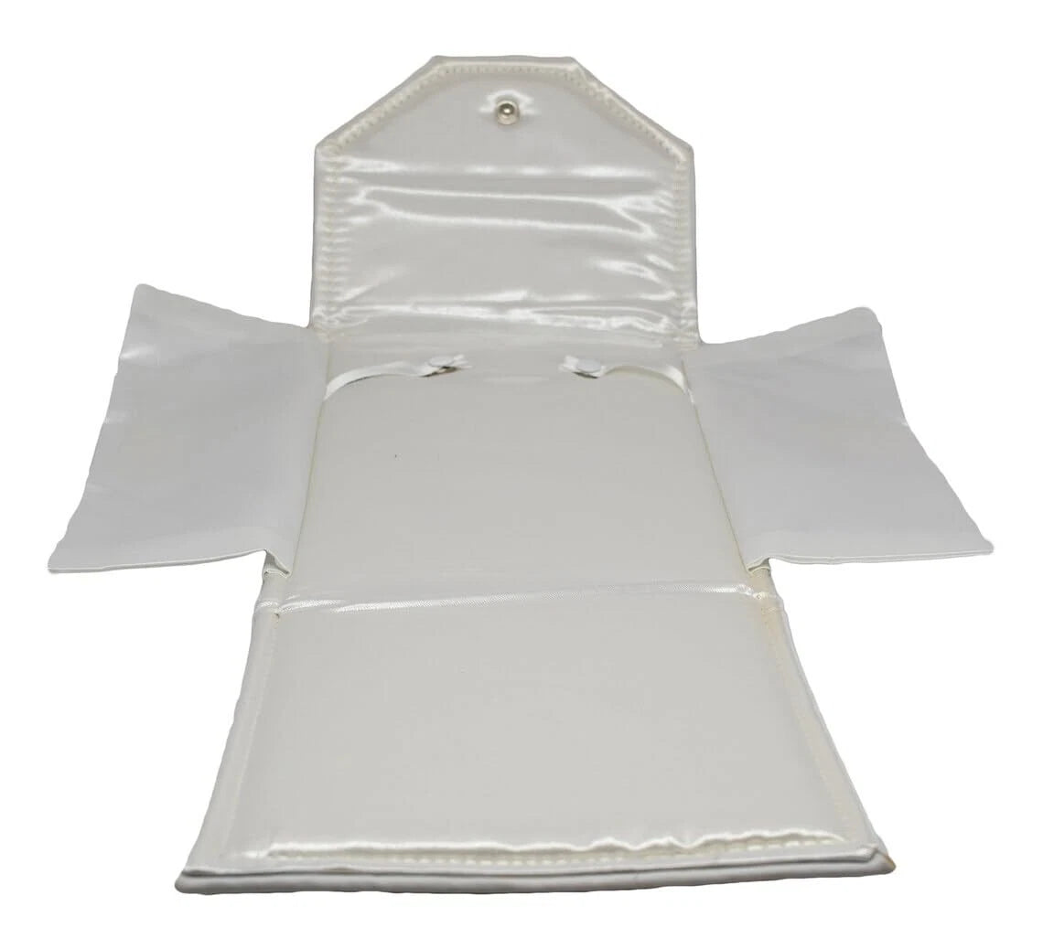 Novel Box Leatherette Jewelry Pearl Folder Satin Interior Various Colors/Sizes | eBay