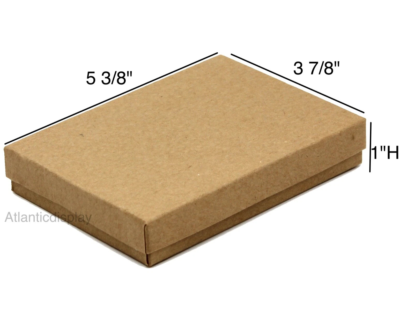 Khaki Kraft Cotton Filled Gift Boxes Jewelry Cardboard Box Lots of 5~20~50~100 | eBay