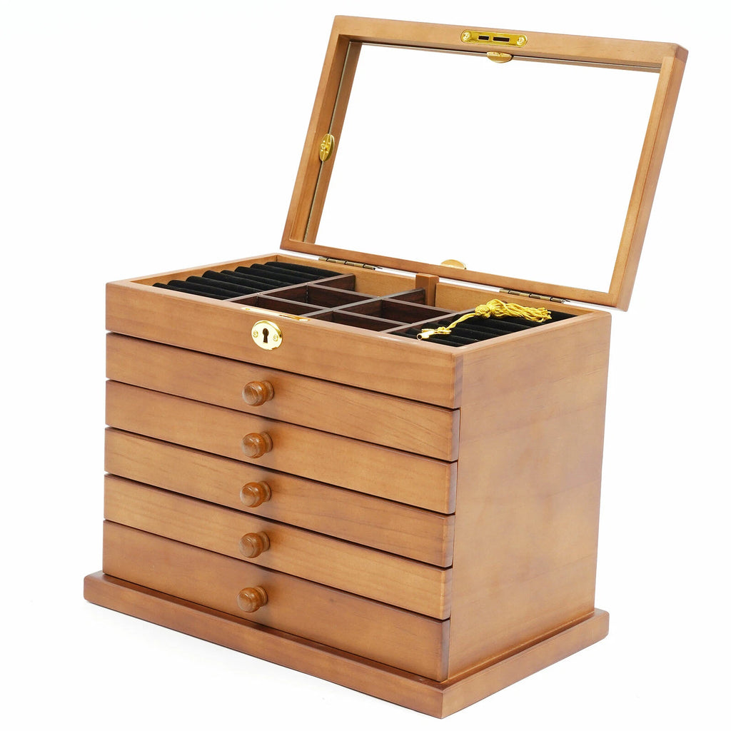 Large Jewelry Box Organizer for Women Girls Jewelry Storage Case with Drawers US | eBay
