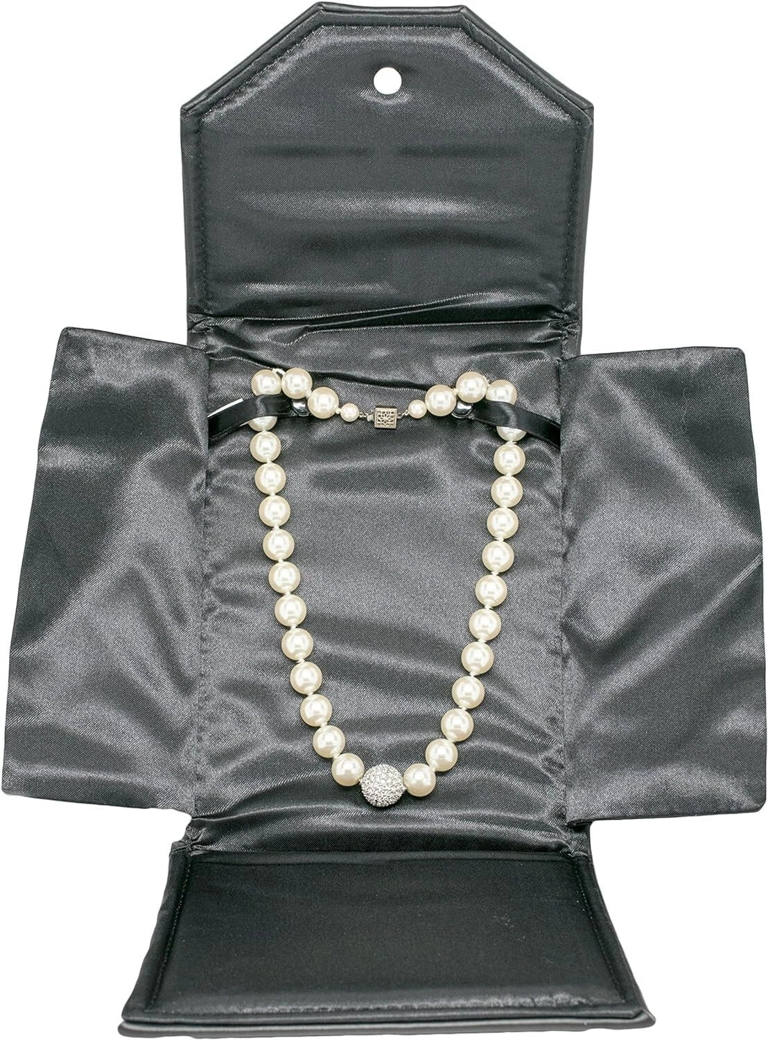 Novel Box Leatherette Jewelry Pearl Folder Satin Interior Various Colors/Sizes | eBay