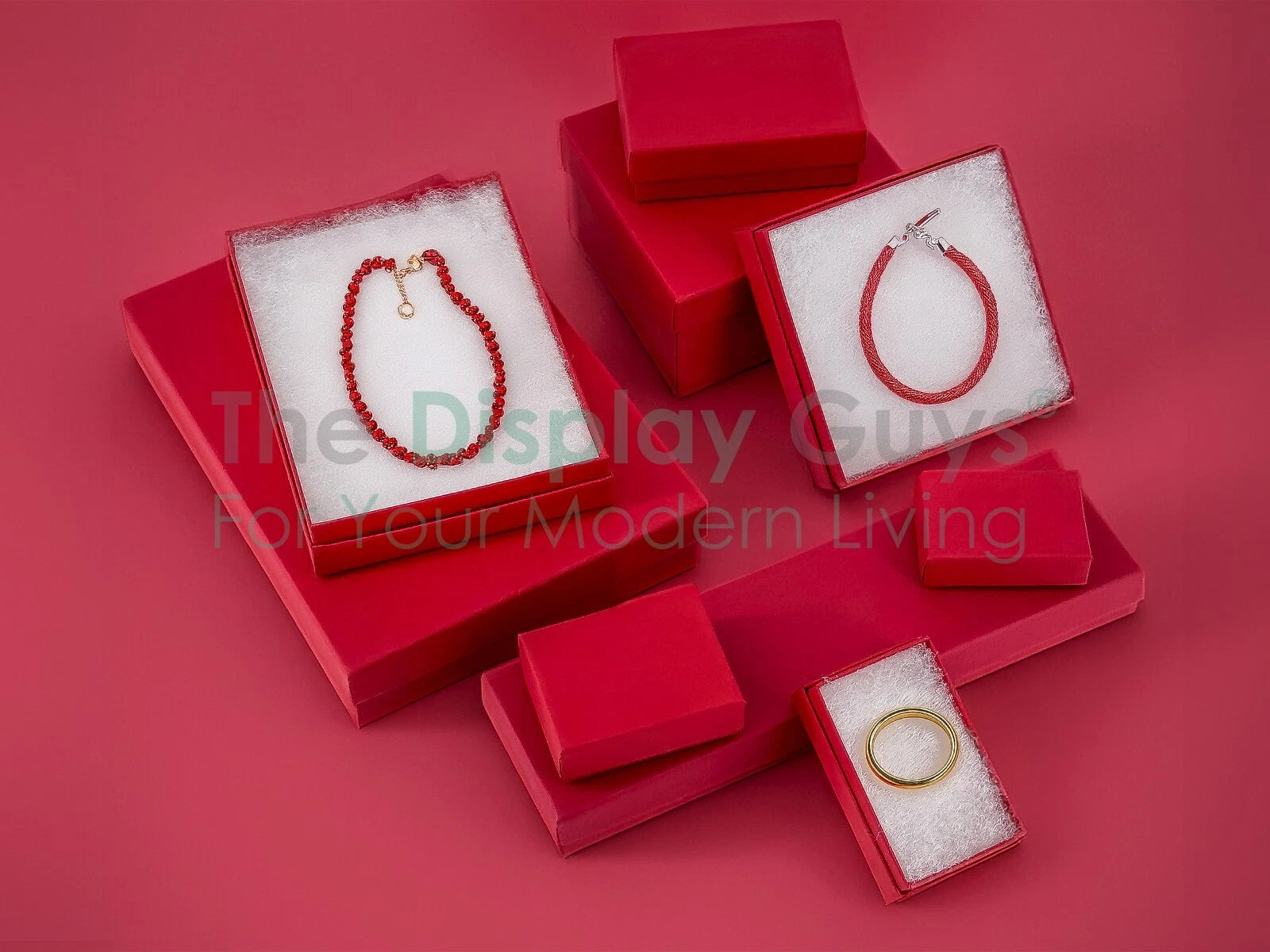 BULK 3.2x2.2x1 Cardboard #32 JEWELRY GIFT BOXES Cotton Fill Kraft Small Shipping | eBay