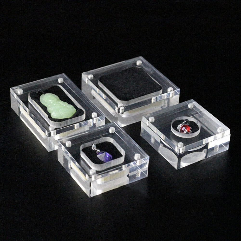Loose Diamond Display Case Jewelry Storage Box Gem Holder Container Organizer | eBay