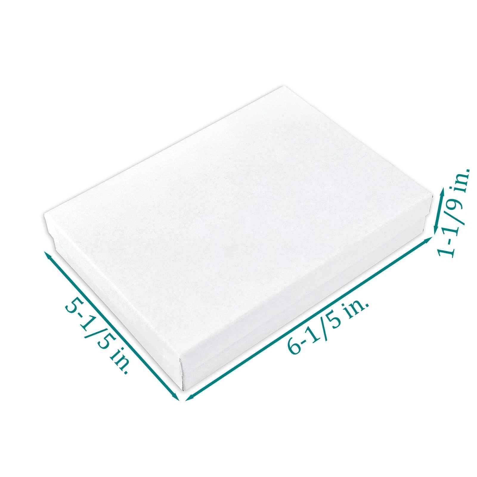 BULK Cardboard Kraft Paper JEWELRY GIFT BOXES Cotton Filled WHITE - for Shipping | eBay