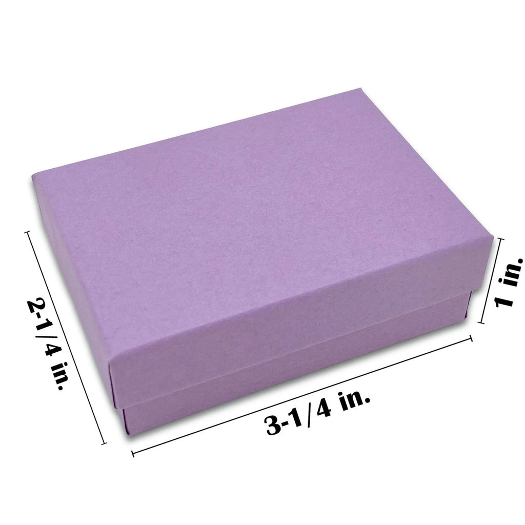 BULK 3.2x2.2x1 Cardboard #32 JEWELRY GIFT BOXES Cotton Fill Kraft Small Shipping | eBay