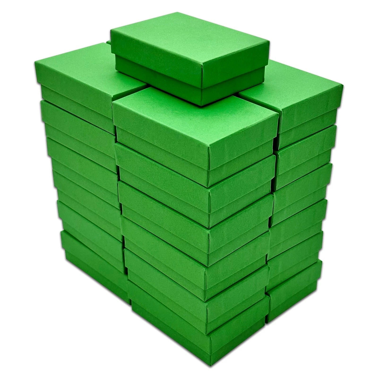 BULK 3.2x2.2x1 Cardboard #32 JEWELRY GIFT BOXES Cotton Fill Kraft Small Shipping | eBay