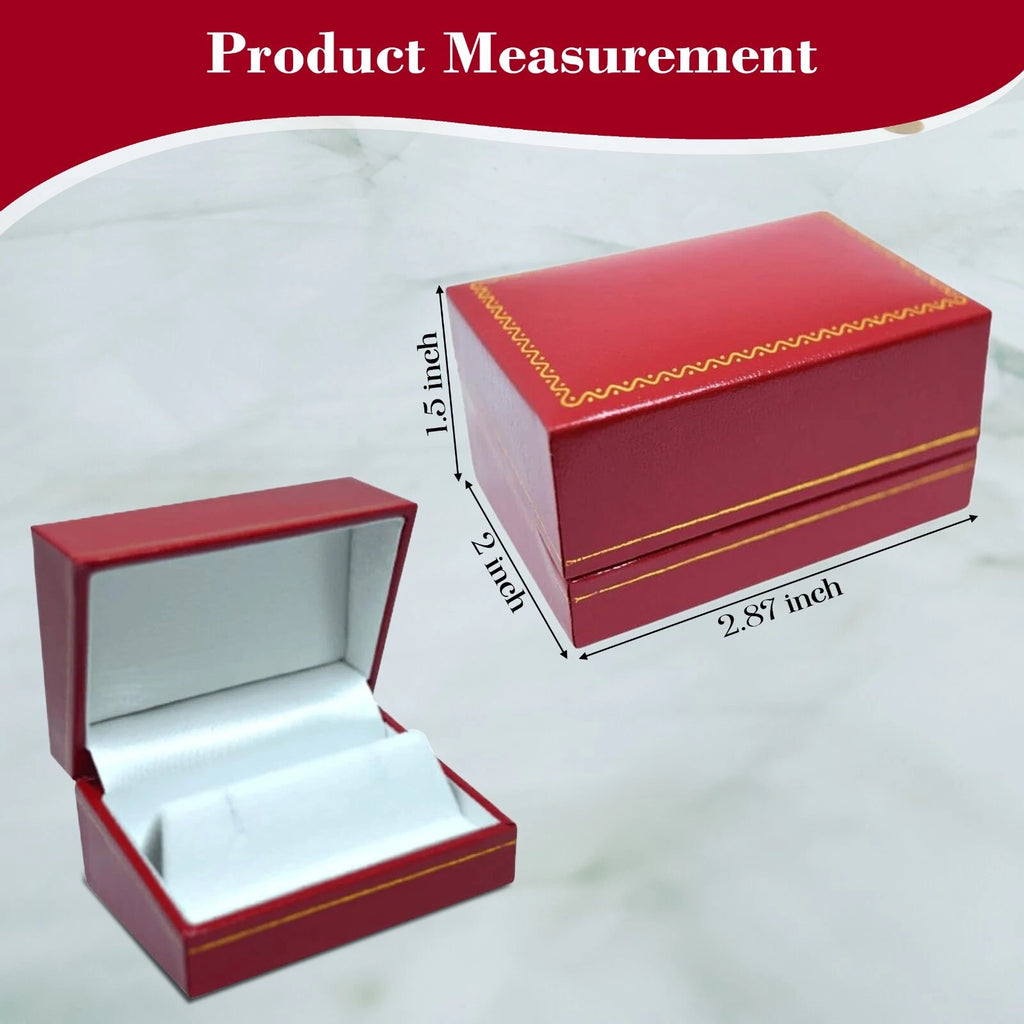 Novel Box Cufflinks Jewelry Box with Gold Trim, Jewelry Gift Box, Storage Box | eBay