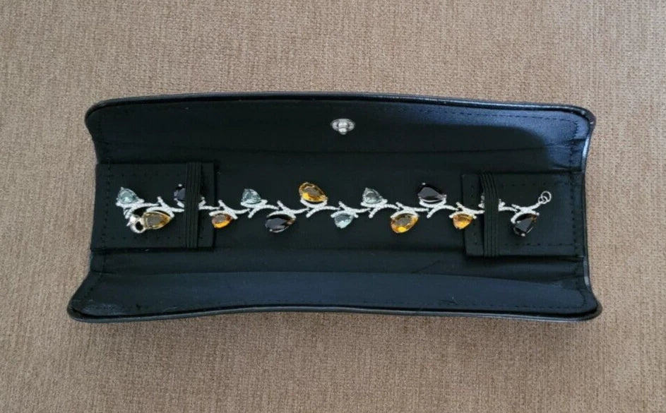 Leatherette Bracelet Folder Watch Organizer Jewelry Display Case Storage Box | eBay