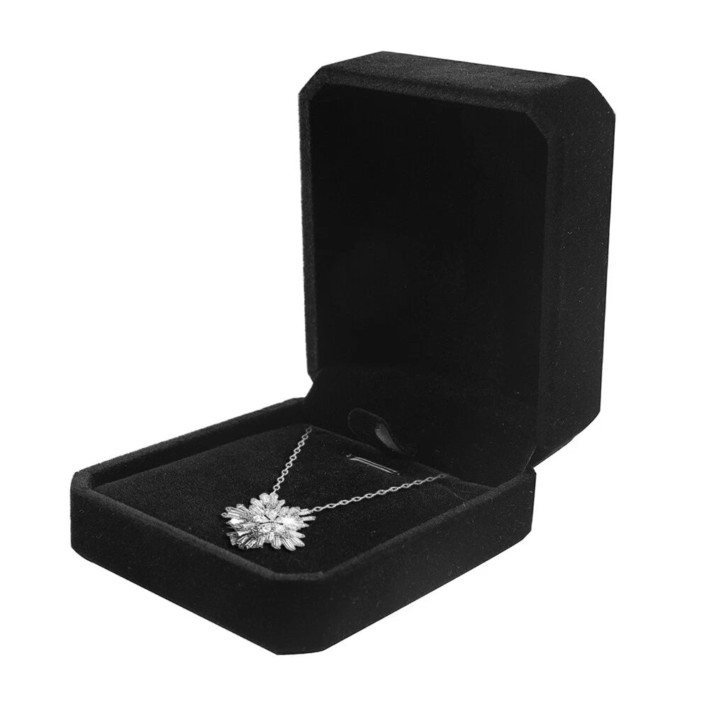 Velvet Earring Ring Necklace Pendant Jewelry Gift Boxes Storage Cases Wedding | eBay