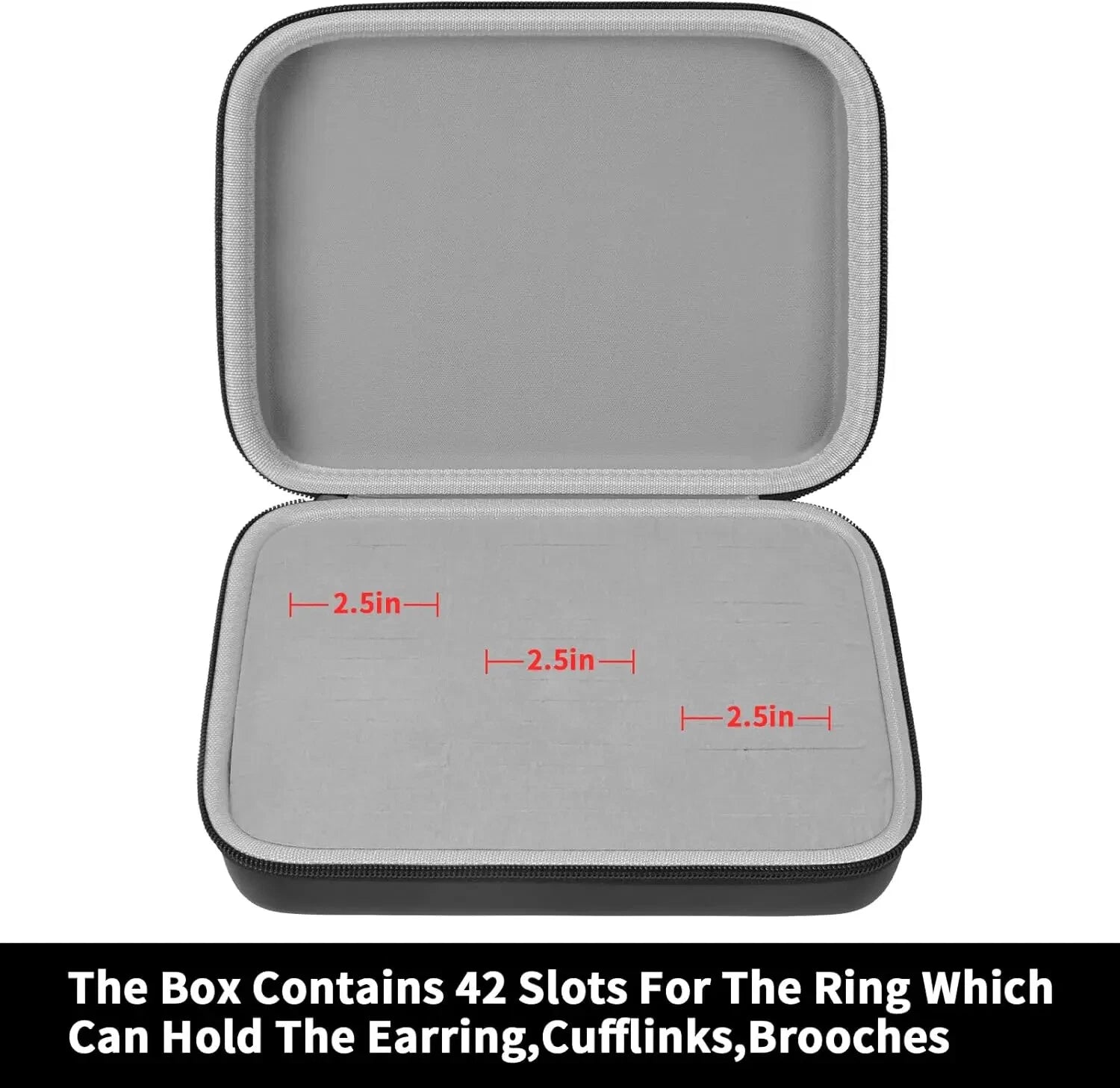 Ring Organizer Storage Case Jewelry Ring Display Collector Box 42 Slots Holder N | eBay