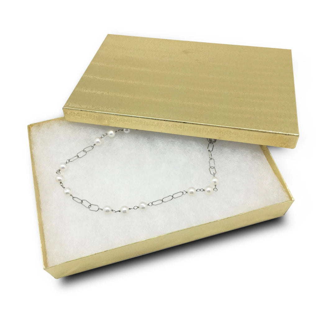 BULK Cardboard Kraft Paper JEWELRY GIFT BOXES Cotton Filled GOLD - for Shipping | eBay