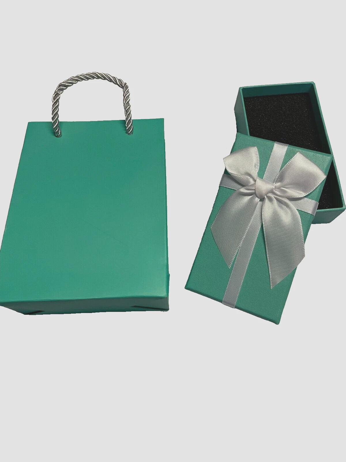 Blue Bracelet Or Watch Box Display Jewelry Gift Box With Shopping Bag | eBay